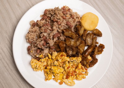 Typical Chunchullo Breakfast